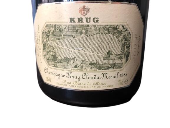 1988 Krug Clos du Mesnil Blanc de Blancs Brut Millesime クリュッグ クロ デュ メニル ブラン ド ブラン ブリュット ミレジメ ヴィンテージ Champagne France シャンパーニュ フランス 750ml 12% finewineatr-10000082 ファインワイン サンプル画像2