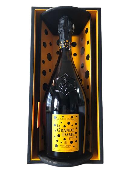2012 Veuve Clicquot Posardin La Grande Dame KUSAMA YAYOI LIMITED EDITION Brut Millesime ヴーヴ クリコ ポンサルダン ラ グランダム 草間彌生 リミテッド エディション ブリュット ミレジメ Champagne France シャンパーニュ フランス 750ml 12.5%　ギフトボックス付 finewineatr-10000106 ファインワイン サンプル画像2