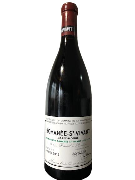 2015 DRC Domaine De La Romanee Conti ROMANEE St. VIVANT ドメーヌ ド ラ ロマネコンティ ロマネ サンヴィヴァン Bourgogne COTE DE NUITS France ブルゴーニュ コート ドゥ ニュイ フランス 赤 750ml 14%