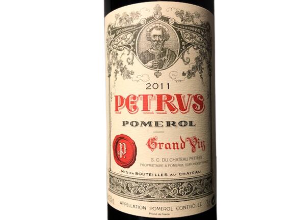 2011 Chateau PETRUS Grand Vin Pomerol シャトー ペトリュス Bordeaux France ポムロール ボルドー フランス 750ml 13.5%