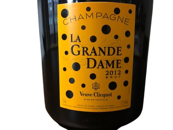 2012 Veuve Clicquot Posardin La Grande Dame KUSAMA YAYOI LIMITED EDITION Brut Millesime ヴーヴ クリコ ポンサルダン ラ グランダム 草間彌生 リミテッド エディション ブリュット ミレジメ Champagne France シャンパーニュ フランス 750ml 12.5% finewineatr-10000159 ファインワイン サンプル画像2
