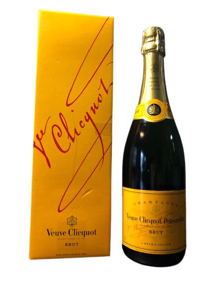 Veuve Clicquot Posardin Brut Yellow Label ヴーヴ クリコ ポンサルダン ブリュット イエローラベル Champagne France シャンパーニュ フランス 750ml 12.5%　　ギフトボックス付