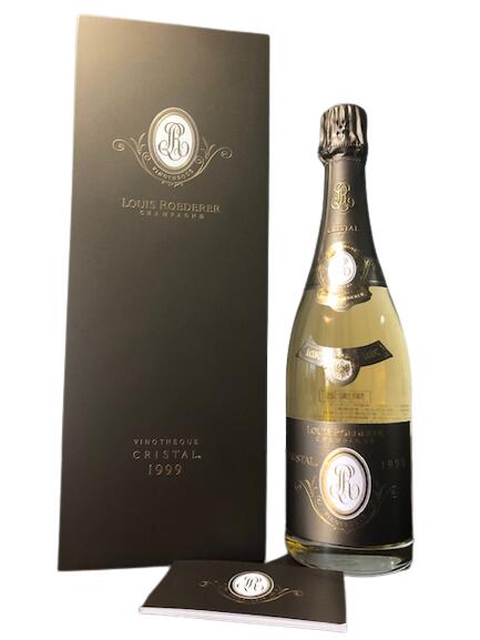 1999 Louis Roederer Cristal Vinotheque Brut Millesime ルイ ロデレール クリスタル ヴィノテック ブリュット ミレジメ Champagne France シャンパーニュ フランス 750ml 12%