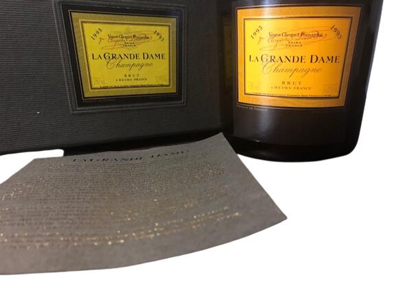 1993 Veuve Clicquot Posardin La Grande Dame Brut Millesime ヴーヴ クリコ ポンサルダン ラ グランダム ブリュット ミレジメ Champagne France シャンパーニュ フランス 750ml 12.5% finewineatr-10000192 ファインワイン サンプル画像2