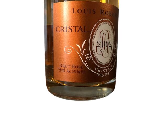 2002 Louis Roederer Cristal Brut Rose Millesime ルイ ロデレール クリスタル ロゼ ブリュット ミレジメ Champagne France シャンパーニュ フランス 750ml 12% finewineatr-10000199 ファインワイン サンプル画像3