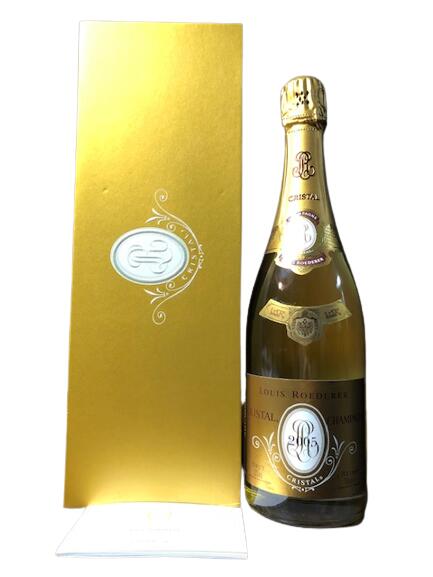 2005 Louis Roederer Cristal Brut Millesime ルイ ロデレール クリスタル ブリュット ミレジメ Champagne France シャンパーニュ フランス 750ml 12%