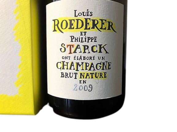 2009 Louis Roederer Brut Nature Millesime Philippe Starck ルイ ロデレール ブリュット ナチュール フィリップ スタルク ミレジメ Champagne France シャンパーニュ フランス 750ml 12%　ギフトボックス付 finewineatr-10000389 ファインワイン サンプル画像2