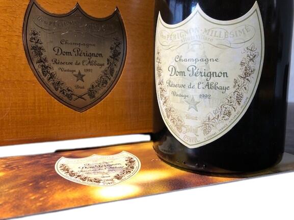 1992 Dom Perignon Reserve De L'Abbaye GOLD Vintage ドンペリニヨン レゼルヴ ド ラベイ ゴールド ヴィンテージ Brut ブリュット 辛口 Champagne France シャンパーニュ フランス 750ml 12.5% ギフトボックス付 裏ラベル剥がれ損失 記念日 インスタ シャンパン キャバクラ finewineatr-10000390 ファインワイン サンプル画像2
