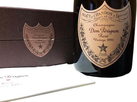 1995 Dom Perignon Brut Rose Millesime Vintage ドンペリニヨン ブリュット ロゼ ミレジメ ヴィンテージ 辛口 Champagne France シャンパーニュ フランス 750ml 12.5%　ギフトボックス付 finewineatr-10000394 ファインワイン サンプル画像2