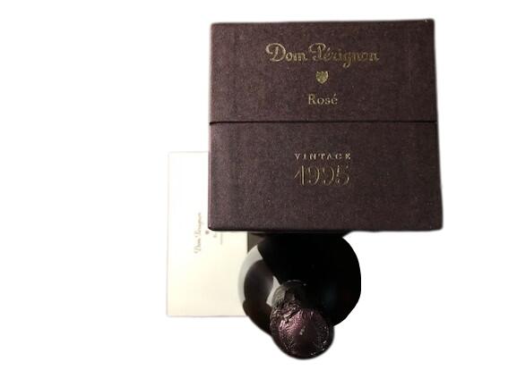 1995 Dom Perignon Brut Rose Millesime Vintage ドンペリニヨン ブリュット ロゼ ミレジメ ヴィンテージ 辛口 Champagne France シャンパーニュ フランス 750ml 12.5%　ギフトボックス付 finewineatr-10000394 ファインワイン サンプル画像3