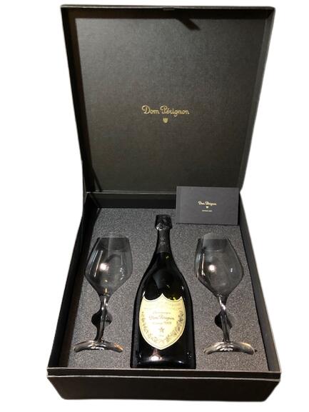 Dom Perignon Vintage 2009 ドンペリニヨン ヴィンテージ Brut ブリュット 辛口 Champagne France シャンパーニュ フランス 750ml 12.5%　　グラス 2脚付