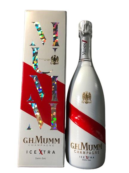 G.H. Mumm Ice Xtra Demi Sec G.H. マム アイス エクストラ ドゥミセック Champagne France シャンパーニュ フランス 750ml 12% ギフトボックス付