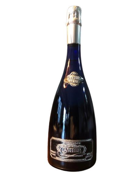 Cattier Brut Saphir BLACK Label Premier Cru キャティア ブリュット サファイア ブラックラベル プルミエクリュ Champagne France シャンパーニュ フランス 750ml 12.5%