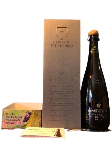 Henri Giraud Fut De Chene Rose Ay Grand Cru Brut アンリ ジロー フュ ド シェーヌ ロゼ マルチ ヴィンテージ グランクリュ Champagne France シャンパーニュ フランス 750ml 12%