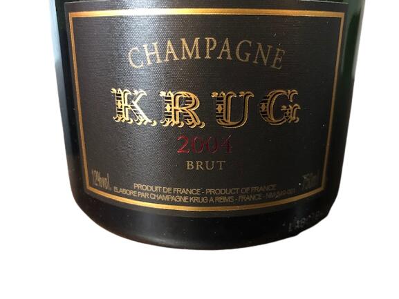 2004 Krug Brut Millesime クリュッグ ブリュット ミレジメ ヴィンテージ Champagne France シャンパーニュ フランス 750ml 12% finewineatr-10000474 ファインワイン サンプル画像2