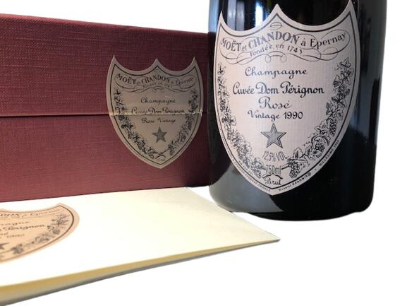1990 Dom Perignon Brut Rose Millesime Vintage ドンペリニヨン ブリュット ロゼ ミレジメ ヴィンテージ 辛口 Champagne France シャンパーニュ フランス 750ml 12.5%　ギフトボックス付 finewineatr-10000485 ファインワイン サンプル画像2