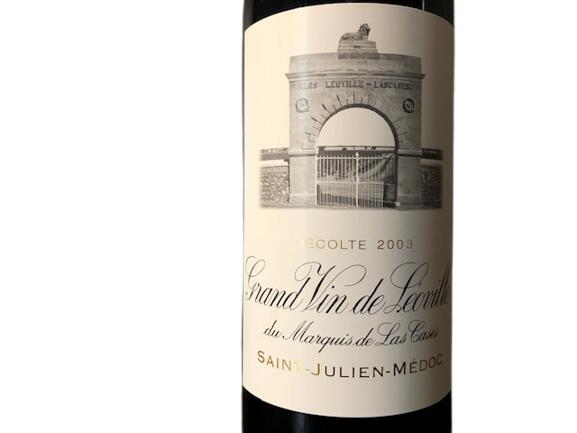 2003 Chateau Leoville-Las Cases Grand Vin de Leoville シャトー レオヴィル ラス カーズ ボルドー サンジュリアン フランス Saint-Julien Bordeaux France 赤ワイン 750ml 13% finewineatr-10000496 ファインワイン サンプル画像2