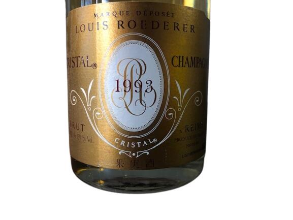 1993 Louis Roederer Cristal Brut Millesime ルイ ロデレール クリスタル ブリュット ミレジメ Champagne France シャンパーニュ フランス 750ml 12% finewineatr-10000573 ファインワイン サンプル画像2