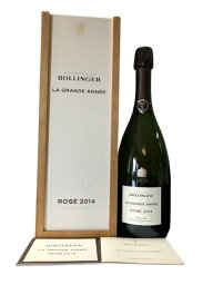 2014 Bollinger La Grande Annee Brut ROSE Milessime ボランジェ ラ グラン ダネ ブリュット ロゼ ミレジメ Champagne France シャンパーニュ フランス 750ml 12%