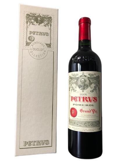 2005 Chateau PETRUS Grand Vin Pomerol シャトー ペトリュス Bordeaux France ポムロール ボルドー フランス 750ml 13.5%