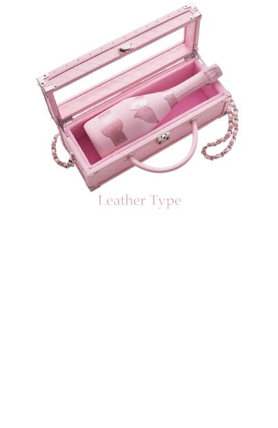 Angel Demi Sec Pink Rose LEATHER TYPE エンジェル ドゥミセック ロゼ ピンク レザータイプ やや甘口 Champagne France シャンパーニュ フランス 750ml 12.5% finewineatr-10000038 ファインワイン サンプル画像3