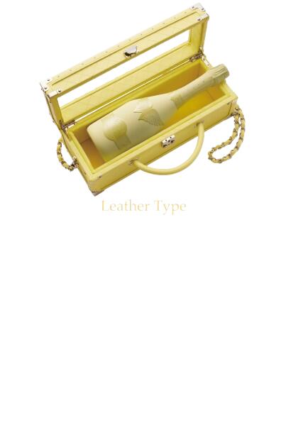 Angel Demi Sec Rose Limited Summer Yellow Bottle LEATHER TYPE エンジェル ドゥミセック ロゼ リミテッド サマー イエロー ボトル レザータイプ やや甘口 Champagne France シャンパーニュ フランス 750ml 12.5%　　ギフトボックス付 finewineatr-10000890 ファインワイン サンプル画像3