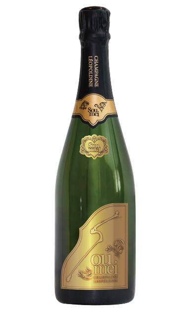 Leopoldine SOUMEI BRUT レオポルディーヌ ソウメイ ブリュット 辛口 ソウメイジャパン 正規品 AMBONNAY アンボネイ Champagne France シャンパーニュ フランス 750ml 12.5%　エチケット傷あり