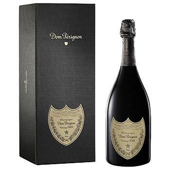 2008 Dom Perignon Vintage ドンペリニヨン ヴィンテージ Brut ブリュット 辛口 Champagne France シャンパーニュ フランス 750ml 12.5%　　化粧箱入り