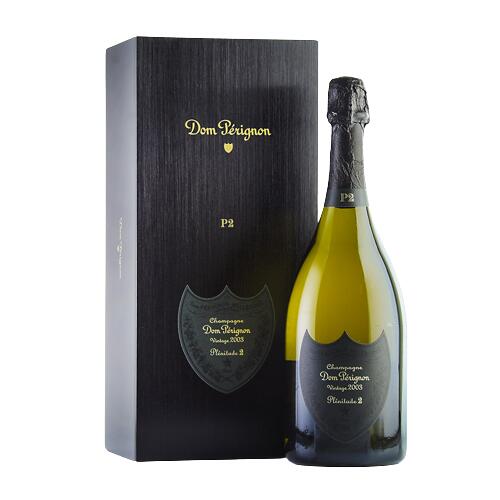 化粧箱入り 2003 Dom Perignon Plenitude P2 Vintage ドンペリニヨン プレニチュード ヴィンテージ Brut ブリュット 辛口 Champagne France シャンパーニュ フランス 750ml 12.5%　　化粧箱入り