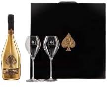 Armand De Brignac GOLD DEUX FLUTE 2 Glasses Gift Set ޥ  ֥˥å ɥ ...