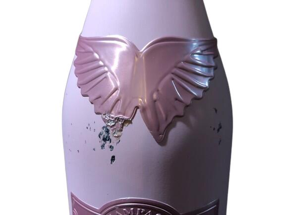Angel Demi Sec Pink Rose エンジェル ドゥミセック ロゼ ピンク やや甘口 Champagne France シャンパーニュ フランス 750ml 12.5%　ボトル傷あり finewineatr-10000330 ファインワイン サンプル画像3