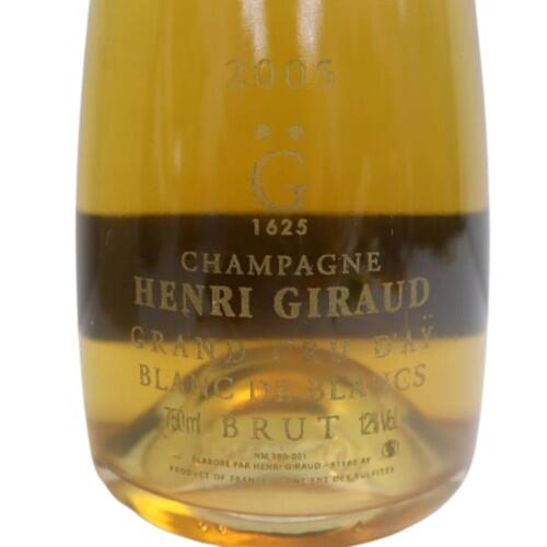 2005 Henri Giraud Grand Cru d'Ay Blanc de Blancs アンリ ジロー ブラン ド ブラン Champagne France シャンパーニュ フランス 750ml 12%　ギフトボックス付 finewineatr-10000131 ファインワイン サンプル画像2