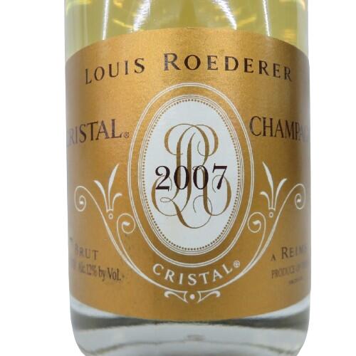 2007 Louis Roederer Cristal Brut Millesime ルイ ロデレール クリスタル ブリュット ミレジメ Champagne France シャンパーニュ フランス 750ml 12% finewineatr-10000709 ファインワイン サンプル画像2