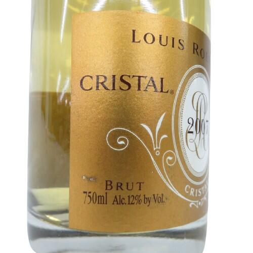 2007 Louis Roederer Cristal Brut Millesime ルイ ロデレール クリスタル ブリュット ミレジメ Champagne France シャンパーニュ フランス 750ml 12% finewineatr-10000709 ファインワイン サンプル画像3