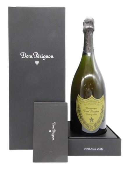 2000 Dom Perignon Brut Millesime Vintage ドンペリニヨン ブリュット ミレジメ ヴィンテージ 辛口 Champagne France シャンパーニュ フランス 750ml 12.5%　ギフトボックス付