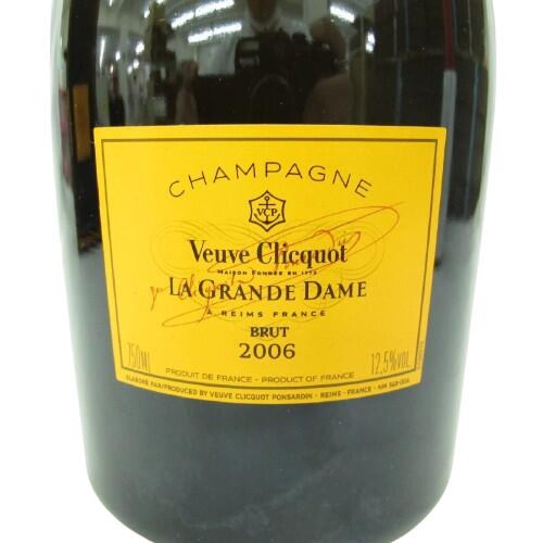 2006 Veuve Clicquot Posardin La Grande Dame Brut Millesime ヴーヴ クリコ ポンサルダン ラ グランダム ブリュット ミレジメ Champagne France シャンパーニュ フランス 750ml 12.5%　ギフトボックス付 finewineatr-10000349 ファインワイン サンプル画像2