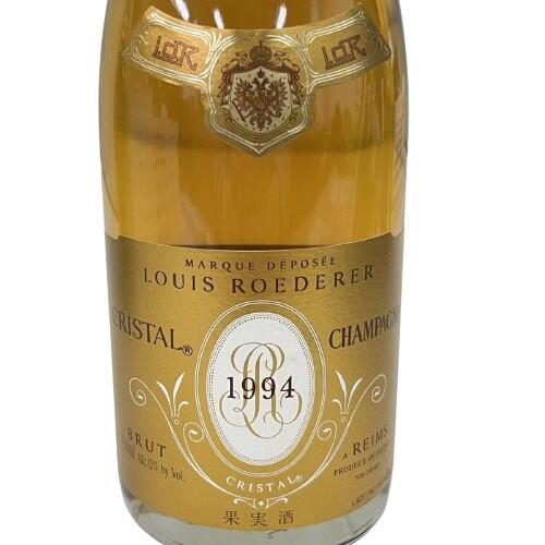 1994 Louis Roederer Cristal Brut Millesime ルイ ロデレール クリスタル ブリュット ミレジメ Champagne France シャンパーニュ フランス 750ml 12% finewineatr-10000730 ファインワイン サンプル画像2
