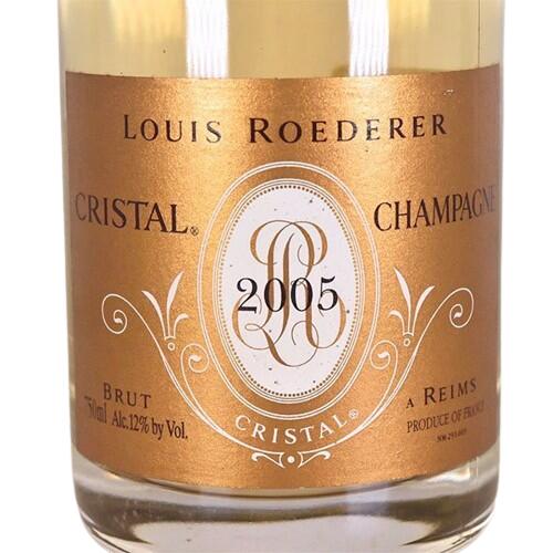 2005 Louis Roederer Cristal Brut Millesime ルイ ロデレール クリスタル ブリュット ミレジメ Champagne France シャンパーニュ フランス 750ml 12% finewineatr-10000740 ファインワイン サンプル画像2