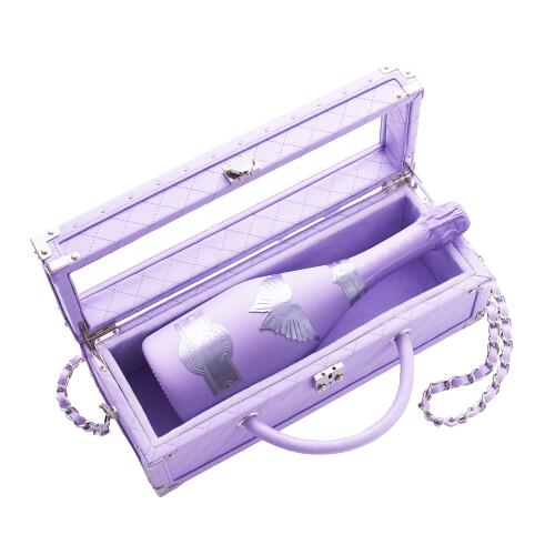 Angel Demi Sec Limited Edition HALLOWEEN Purple LEATHER TYPE エンジェル ドゥミセック ハロウィーン パープル リミテッド エディション レザータイプ やや甘口 Champagne France シャンパーニュ フランス 750ml 12.5% ギフトボックス付 記念日 インスタ映 高級シャンパン finewineatr-10000738 ファインワイン サンプル画像3