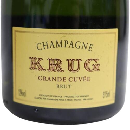 Krug Brut Grand Cuvee クリュッグ ブリュット グランド キュヴェ Champagne France シャンパーニュ フランス ハーフボトル 375ml 12%　ギフトボックス付　箱に剥がれ・傷あり finewineatr-10000770 ファインワイン サンプル画像2