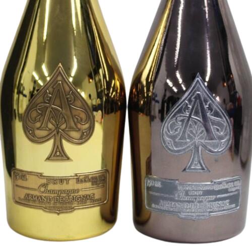 Armand De Brignac BLANC de NOIRS & GOLD Gift Set アルマン ド ブリニャック ブラン ド ノワール と ゴールド 限定 ギフトセット 辛口 Champagne France シャンパーニュ フランス 750ml 12.5%　ギフトボックス付 finewineatr-10000810 ファインワイン サンプル画像2