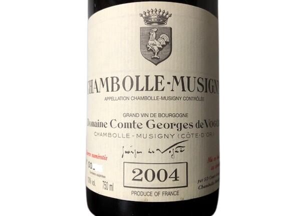 2004 Domaine Comte Georges de Vogue Chanbolle Musigny コント ジョルジュ ド ヴォギュエ シャンボール ミュジニー Bourgogne COTE DE NUITS France ブルゴーニュ コート ドゥ ニュイ フランス 赤 750ml 13% finewineatr-10000823 ファインワイン サンプル画像2