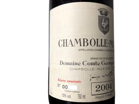 2004 Domaine Comte Georges de Vogue Chanbolle Musigny コント ジョルジュ ド ヴォギュエ シャンボール ミュジニー Bourgogne COTE DE NUITS France ブルゴーニュ コート ドゥ ニュイ フランス 赤 750ml 13% finewineatr-10000823 ファインワイン サンプル画像3