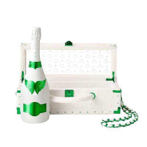 Angel Rose Brut Limited Edition White Holiday Edition GREEN FUR TYPE エンジェル ブリュット ロゼ ホリデー リミテッド エディション グリーン ファータイプ 辛口 Champagne France シャンパーニュ フランス 750ml 12.5% finewineatr-10000867 ファインワイン サンプル画像2