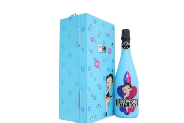 D.Rock BETTY BOOP Diamond Rock BETTY.ROCK BLUE Demi Sec ダイヤモンド ロック D.ロック ベティー ロック ブルー D ロック ドゥミセック Champagne France シャンパーニュ フランス 750ml 12% ギフトボックス付