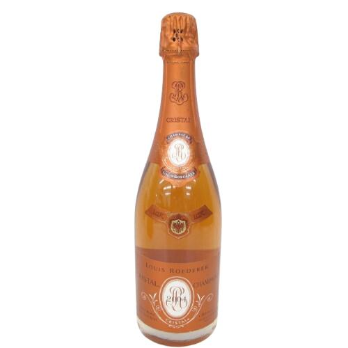2004 Louis Roederer Cristal Brut Rose Millesime ルイ ロデレール クリスタル ロゼ ブリュット ミレジメ Champagne France シャンパーニュ フランス 750ml 12%