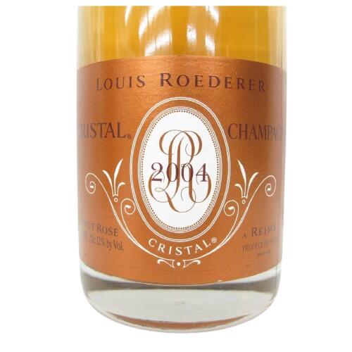 2004 Louis Roederer Cristal Brut Rose Millesime ルイ ロデレール クリスタル ロゼ ブリュット ミレジメ Champagne France シャンパーニュ フランス 750ml 12% finewineatr-10000051 ファインワイン サンプル画像2