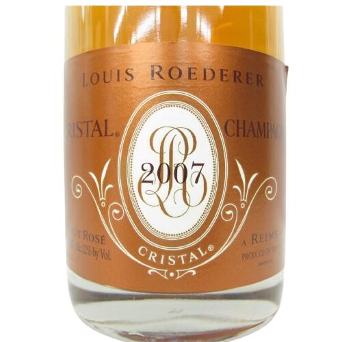 2007 Louis Roederer Cristal Brut Rose Millesime ルイ ロデレール クリスタル ロゼ ブリュット ミレジメ Champagne France シャンパーニュ フランス 750ml 12%　ギフトボックス付 finewineatr-10000183 ファインワイン サンプル画像3
