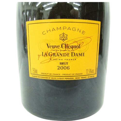 2006 Veuve Clicquot Posardin La Grande Dame Brut Millesime ヴーヴ クリコ ポンサルダン ラ グランダム ブリュット ミレジメ Champagne France シャンパーニュ フランス 750ml 12.5% finewineatr-10000894 ファインワイン サンプル画像2