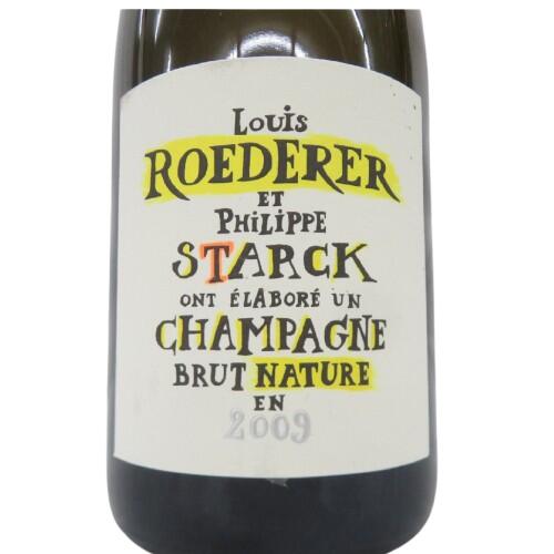 2009 Louis Roederer Brut Nature Millesime Philippe Starck ルイ ロデレール ブリュット ナチュール フィリップ スタルク ミレジメ Champagne France シャンパーニュ フランス 750ml 12% finewineatr-10000895 ファインワイン サンプル画像2